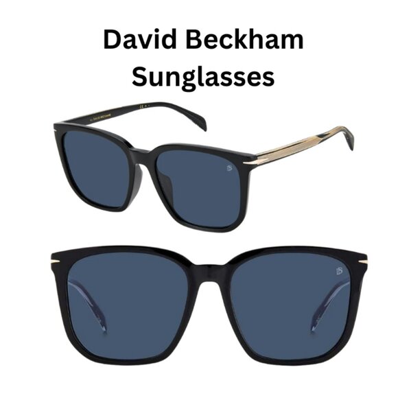 new David Beckham Men's Tall Soft Square Sunglasses - Picture 1 of 1